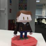 Meicube paper toy prototype