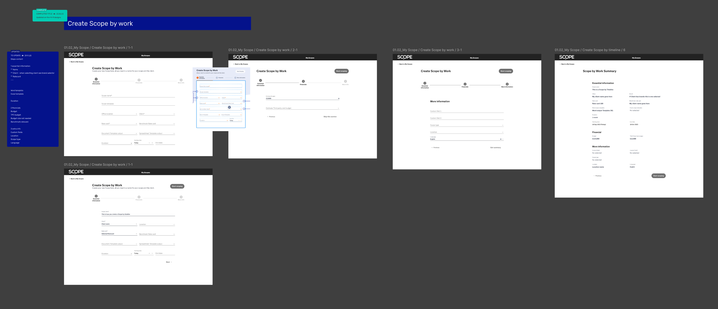 Create Scope – wires