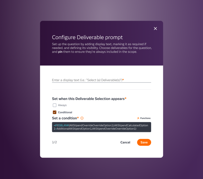 Formular Builder